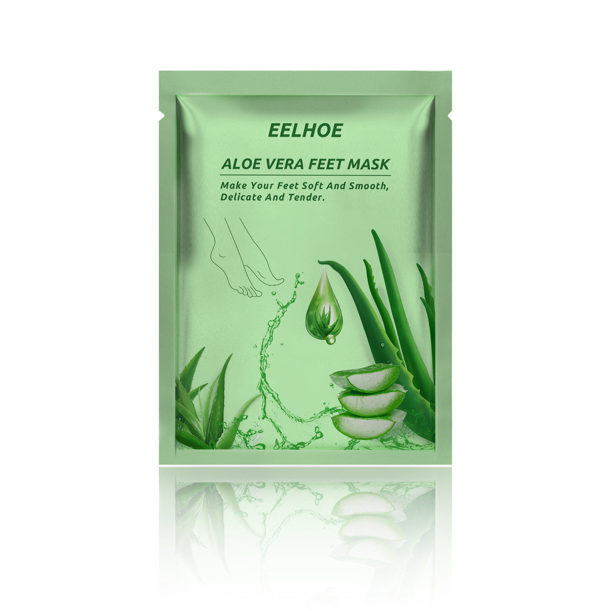 Aloe Vera Foot Mask, Moisturizing Anti-Cracking, Dead Skin Removal, Tender Skin Care Foot Mask - V.I.P Digital Presence