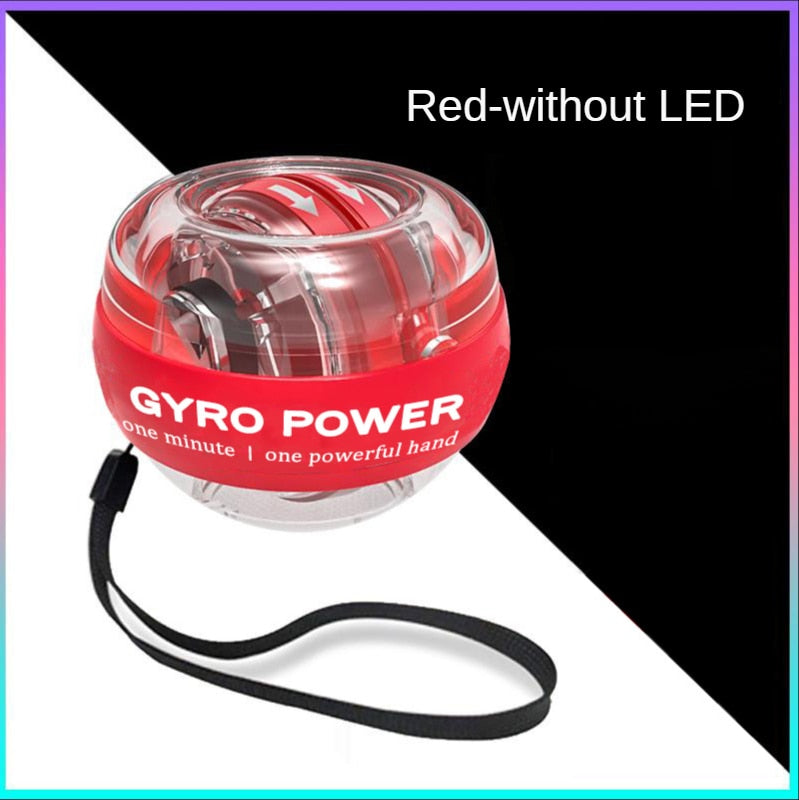 LED Wrist Power Hand Ball Self-starting Powerball With Counter Arm Hand Muscle Force Trainer Exercise Equipment Strengthener