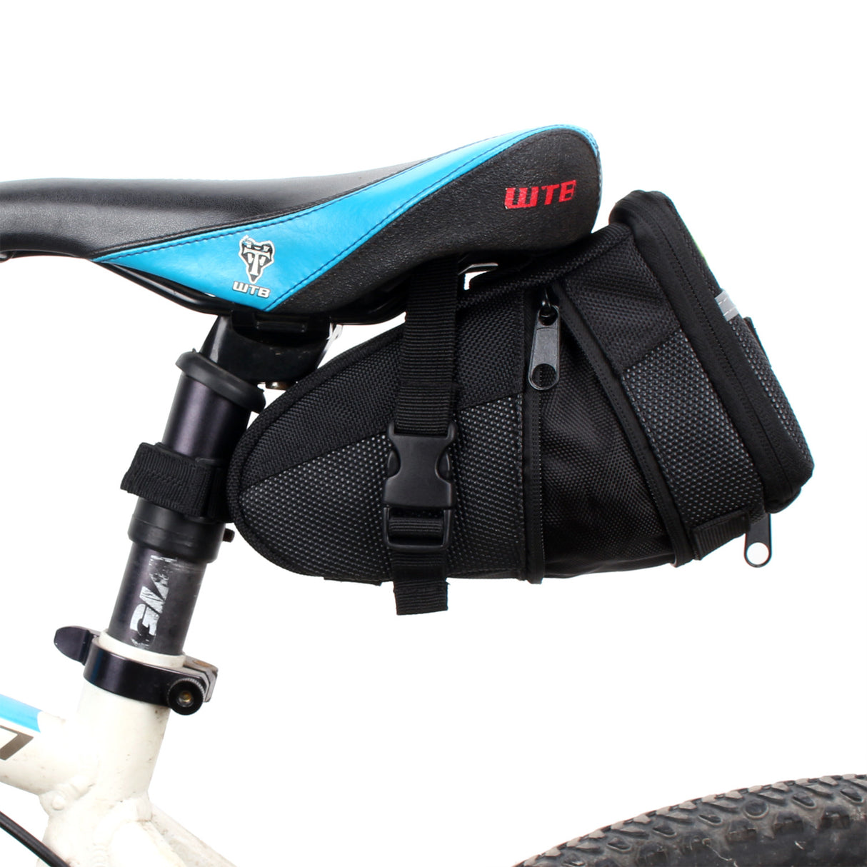 Bicycle Tail Bag Mountain Bike Cushion Bag Seat Riding Equipment Bike Accessories Saddle Bag Folding Car Tail Bag