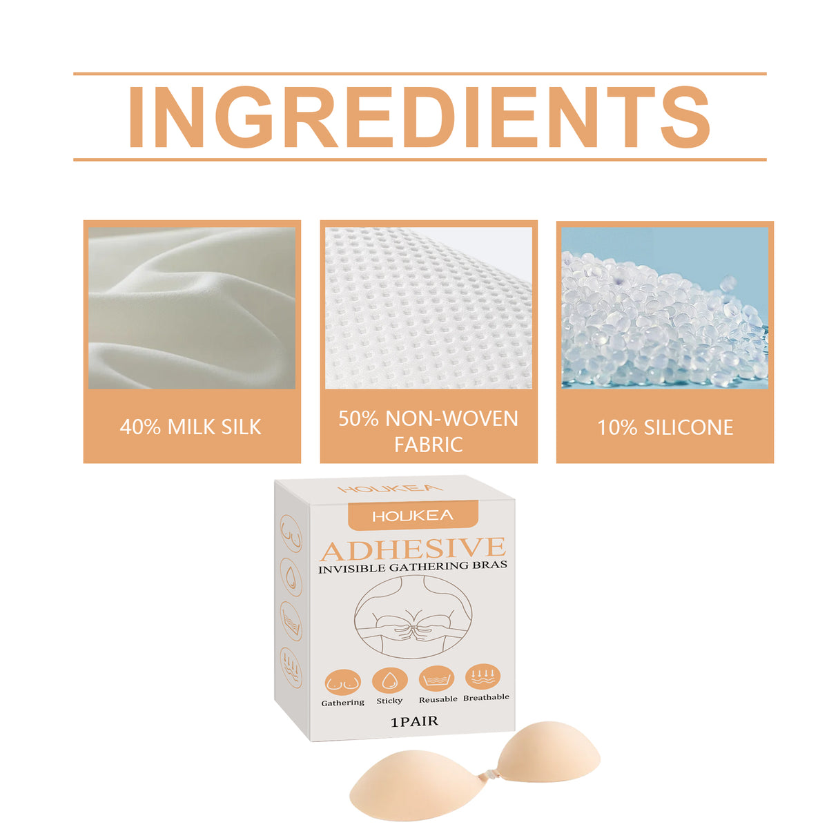 Invisible Bra Is Invisible And Comfortable. It Firmly Fits And Lifts The Breasts To Create Curves - V.I.P Digital Presence