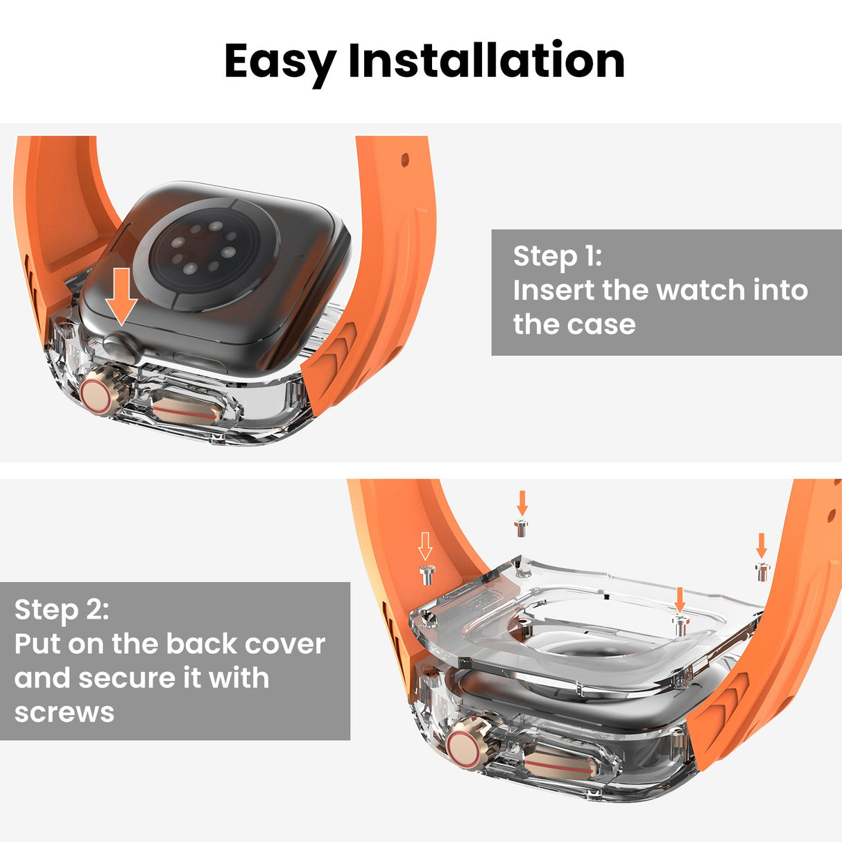 Suitable for Apple Watch triple proof design splicing high-quality silicone strap - V.I.P Digital Presence