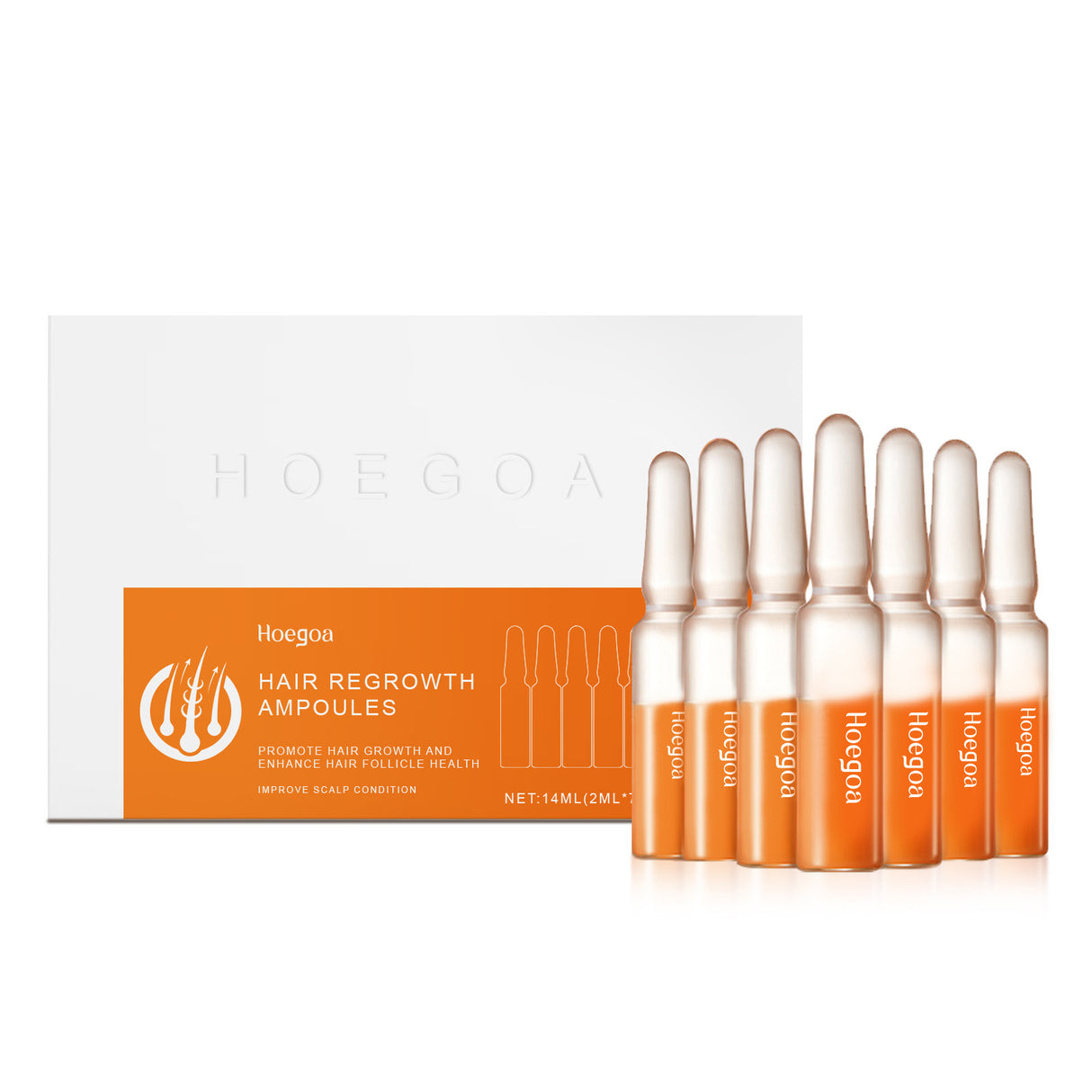 Hair Regrowth Ampoules, Nourish The Scalp To Promote Germinal Nourish Hair Follicle Health Care Essence - V.I.P Digital Presence