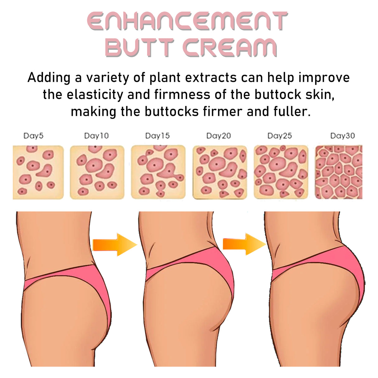 Butt Lift Cream Sculpting, Lifting, Firming And Toning Buttocks Care Moisturizing And Filling Butt Lift Cream - V.I.P Digital Presence