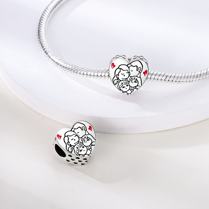 family and friendship series love bead pendant DIY Pan Jiazhu - V.I.P Digital Presence