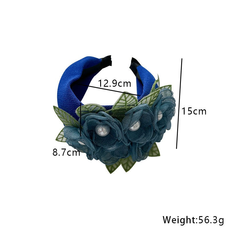 Handmade Fabric Headband for Fashion Flower Series - V.I.P Digital Presence