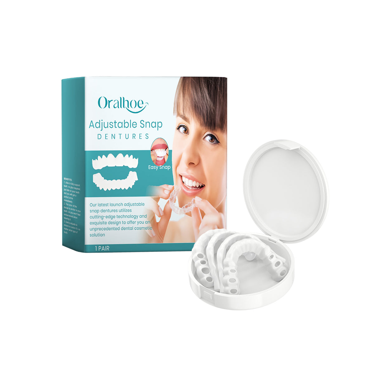 Adjustable Buckle Dentures, Comfortable Adjustable Dentures To Fit The Mouth Chewing Force And Fit The Teeth - V.I.P Digital Presence