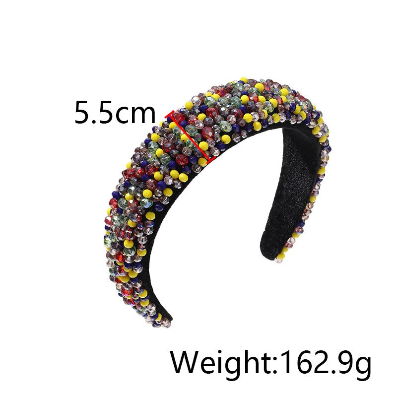 Fashionable Baroque handmade beaded crystal hair accessories - V.I.P Digital Presence