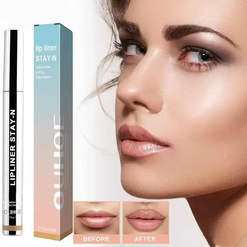 Peel Off Lip Liner Waterproof Long Lasting Liquid Lip Stick Non- Stick Liner Moisturizing Tear Off Lipliner Stain Care - V.I.P Digital Presence