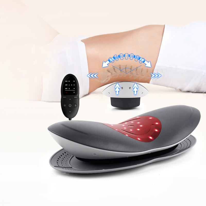 Waist Massager Lumbar Traction Inflatable Hot Compress Back Cervical Stretcher Massage Air Pressure Reduce Relief Pain - V.I.P Digital Presence