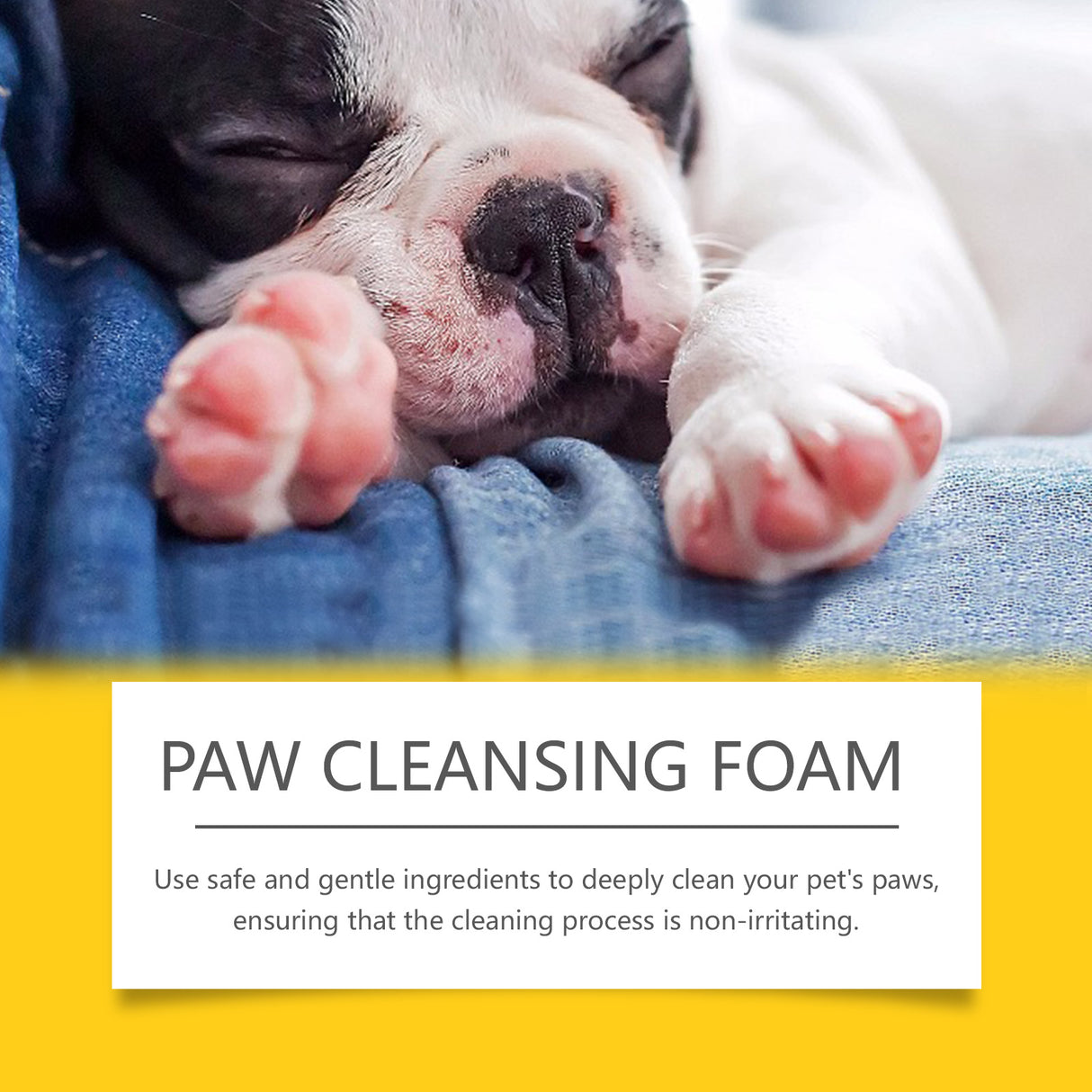 Pet Foot Foam Cleanser Deep Cleaning Dog And Cat Foot Care Moisturizing - V.I.P Digital Presence