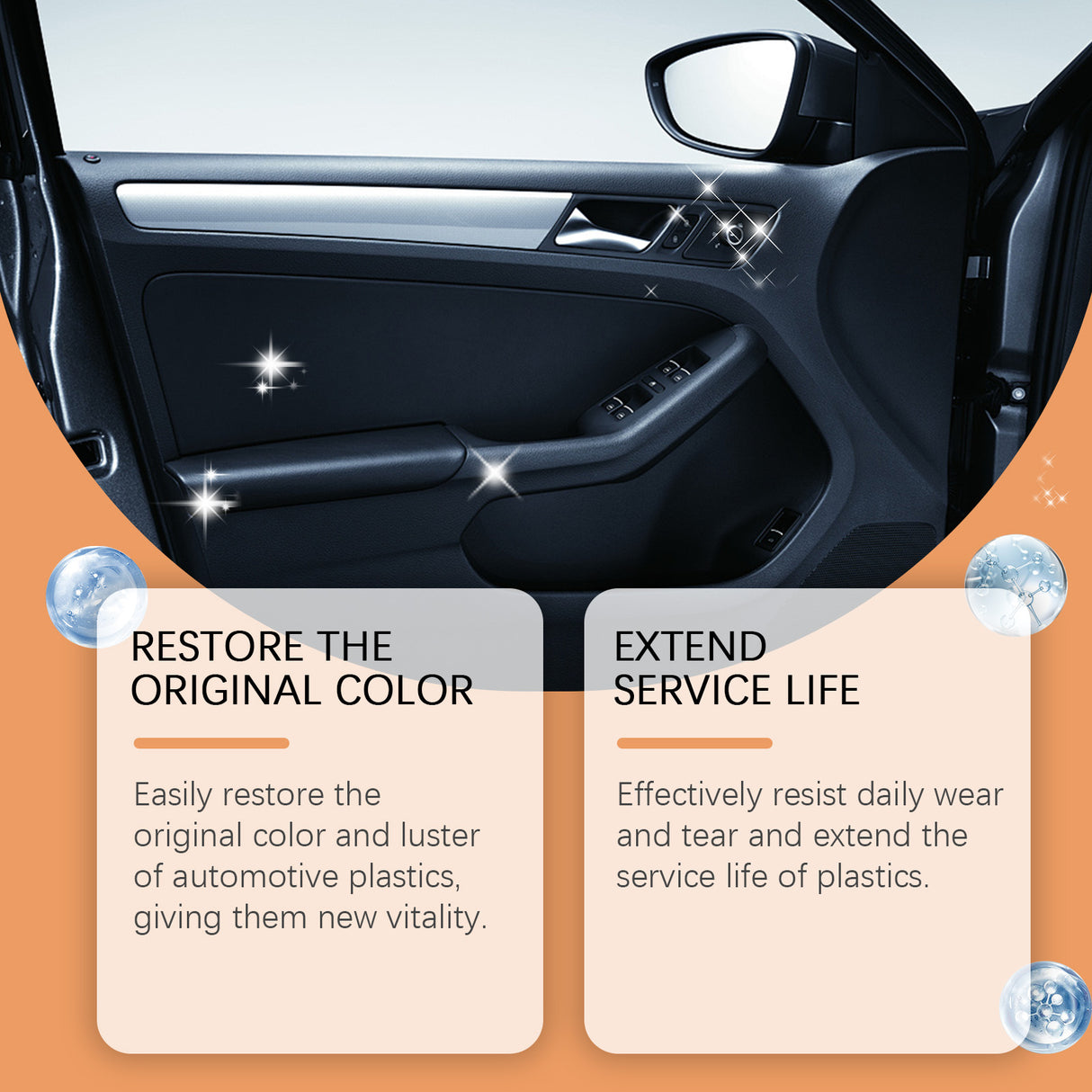 Automotive Plastic Retreader Interior Parts Stain Cleaning, Blackening And Brightening Care Plastic Retreader - V.I.P Digital Presence