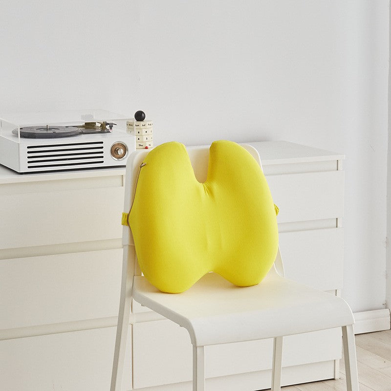 Lab Extra Dense Lumbar Pillow - Patented Ergonomic Multi-Region Firm Back Support for Lower Back Pain Relief - Lumbar Su - V.I.P Digital Presence