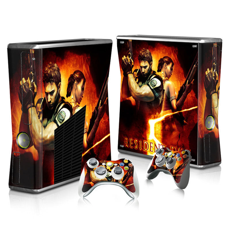 Xbox 360 Slim Full Body Color Membrane Stickers with Scratch-Resistant Protection - V.I.P Digital Presence
