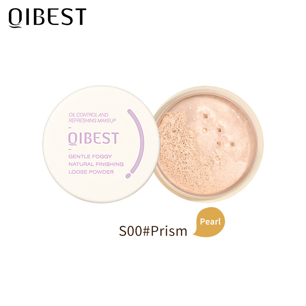 QIBEST Icy Loose Powder Mint Loose Powder Honey Powder Cake Is Not Easy To Take Off Makeup Concealer Makeup Powder - V.I.P Digital Presence