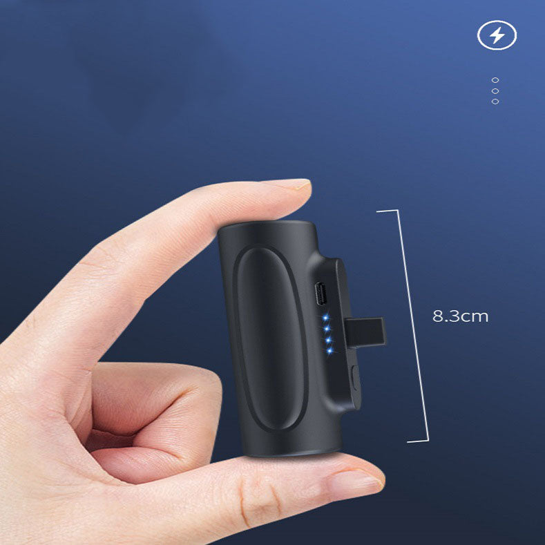 New creative power bank flashlight outdoor LED mini capsule portable fast charge 5000mAh power bank - V.I.P Digital Presence