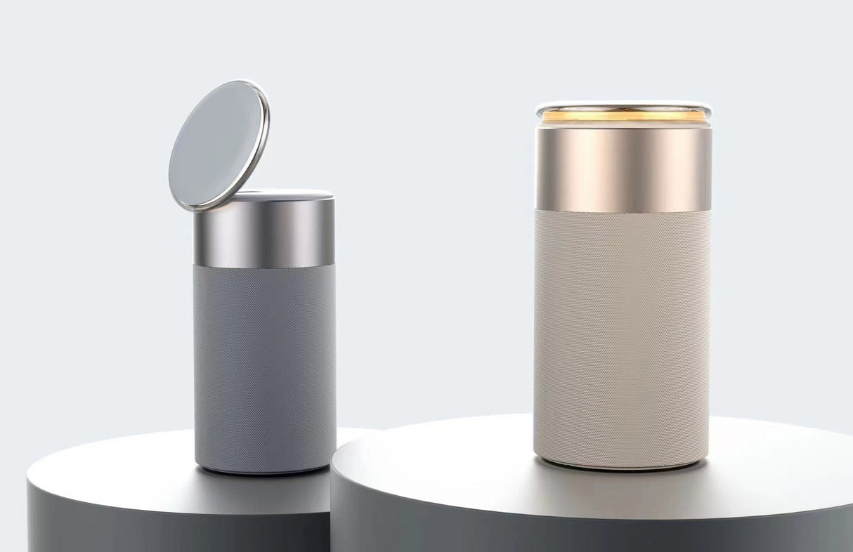 Magnetic wireless charging with Bluetooth speaker, adjustable night light, rechargeable headphones - V.I.P Digital Presence