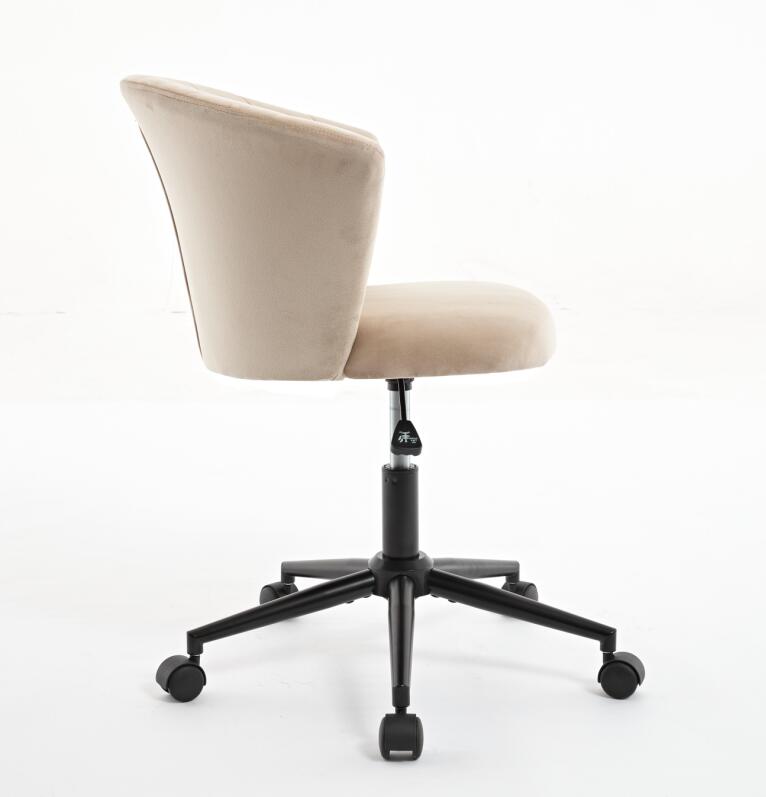 Home Office Chair, Velvet Fabric Swivel Flower Shape Computer Desk Chair for Home Office or Bedroom - V.I.P Digital Presence