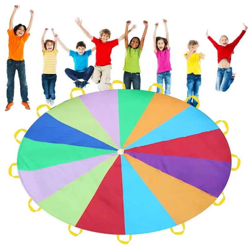 Parachute Toys For Kids Giant Parachute For Kids Equipment For Elementary School Gymnastics Equipment Outdoor Games For Kids - V.I.P Digital Presence