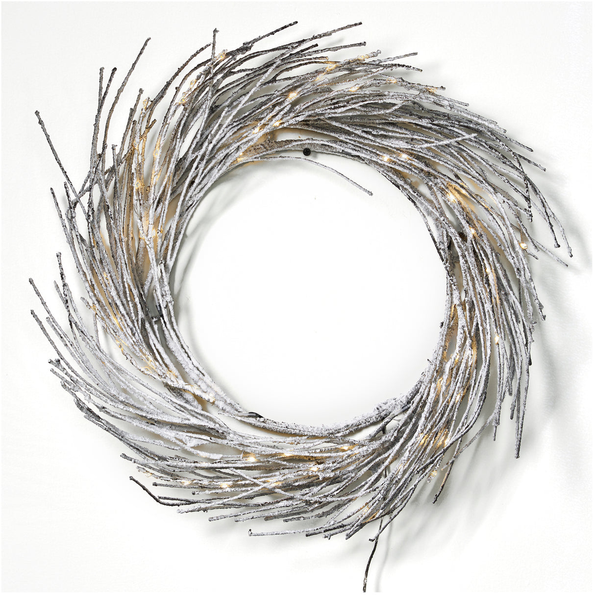 24" PAPER WREATH WITH LED LIGHTS - V.I.P Digital Presence