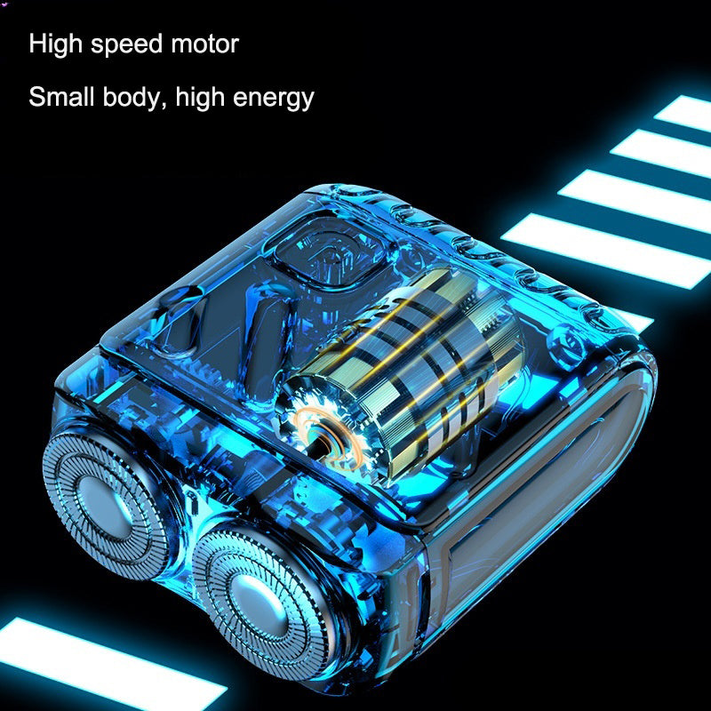 Electric shaver ultra clean new beard knife mini portable shaver for men automatic manual - V.I.P Digital Presence