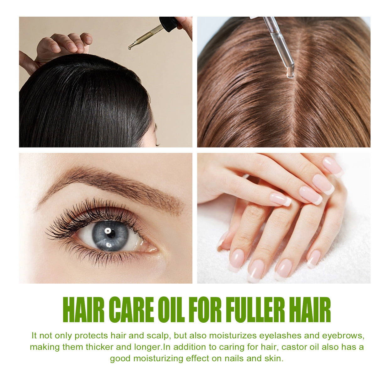 Organic Castor Oil, Moisturizing And Smoothing Hair Repair Ironing And Dyeing Damaged Dry Hair Care Essential Oil - V.I.P Digital Presence