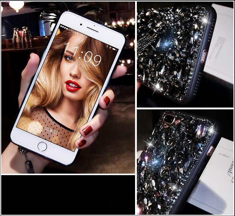 For Huawei P8 P9 P10 P20 Lite Plus Mate 7 8 9 10 Pro Luxury Glitter Back Cover Crystal Bling Diamond rhinestone Phone case - V.I.P Digital Presence