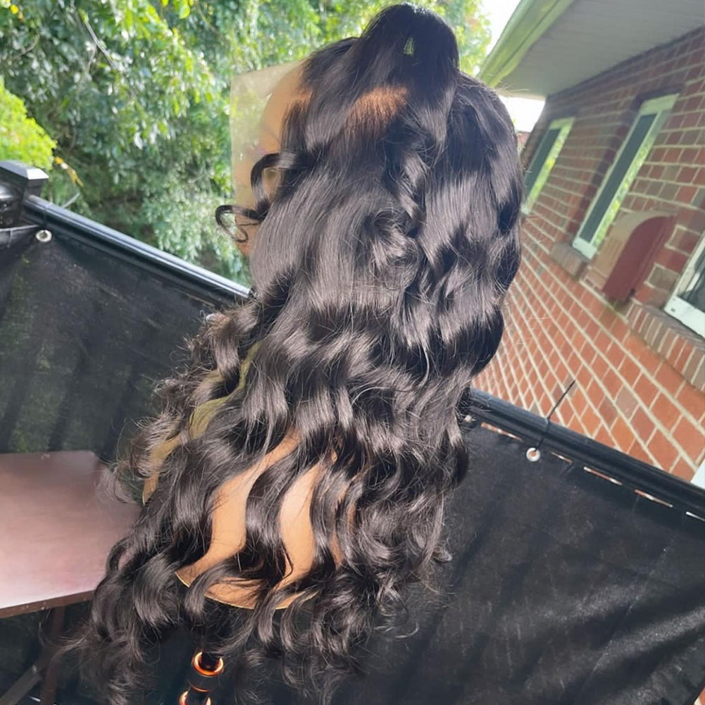 New Women's Chemical Fiber Front Lace Wavy Long Curly Cute Hair Lanting Wig Headgear - V.I.P Digital Presence