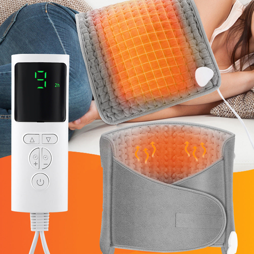9-speed timed hot compress multifunctional electric blanket household lumbar disc waist protection heating pad waist belt - V.I.P Digital Presence