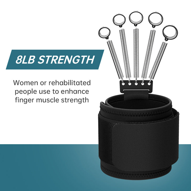 Stainless steel spring finger trainer exercise wrist tension equipment finger rehabilitation enhancer flexion and extension fing - V.I.P Digital Presence