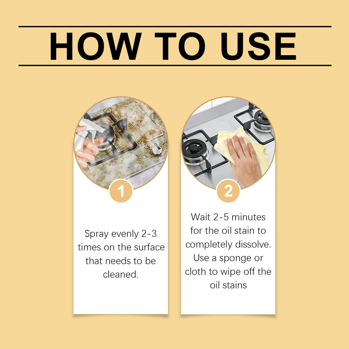 Kitchen Grease Cleaner Kitchen Cookware Cooktop Range Hood Oil And Stain Remover - V.I.P Digital Presence