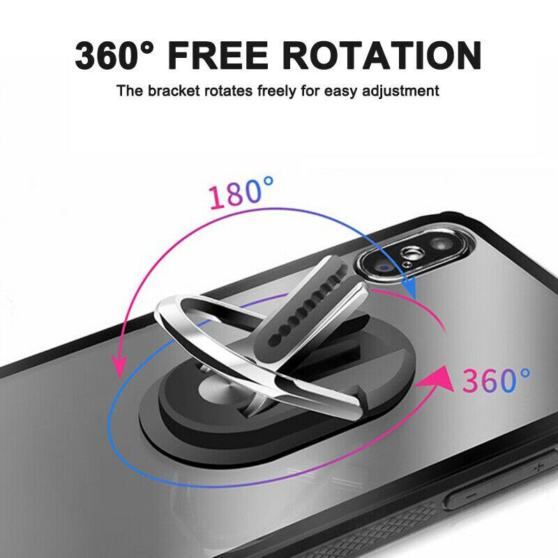 Multi-purpose Car Air Vent Mobile Phone Finger Ring Universal Phone Holder Bracket 360 Rotatable Stand For Iphone Samsung Huawei - V.I.P Digital Presence