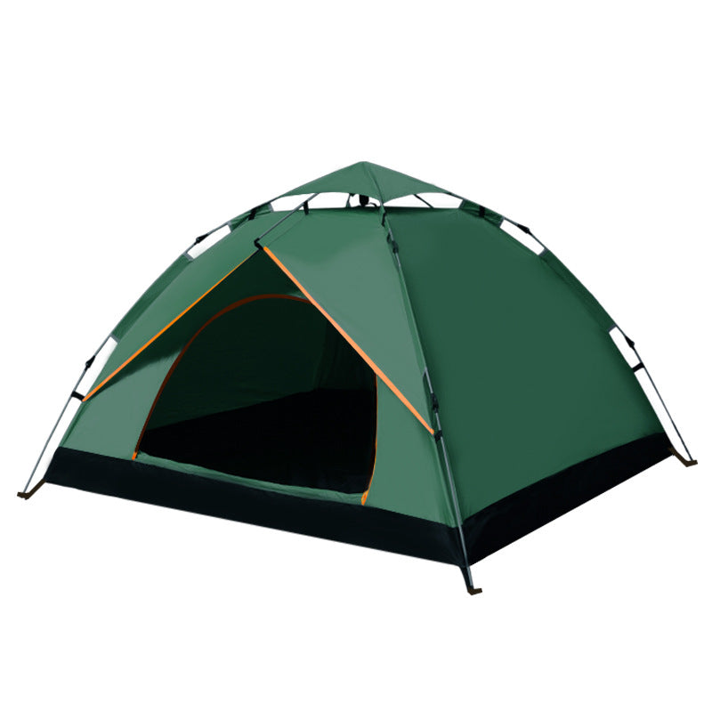 Outdoor Automatic Quick Open Tents Two Door Beach Camping Tent Breathable Rainproof And Sunscreen - V.I.P Digital Presence