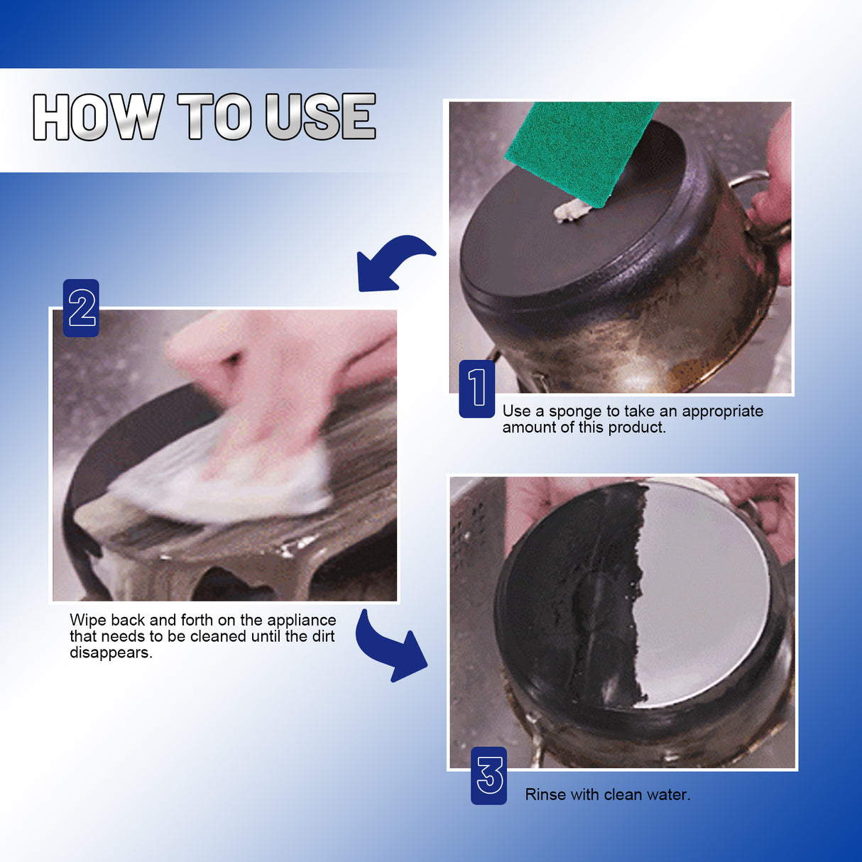 Stainless Steel Cleaning Paste Kitchen Utensils Multi-Purpose Decontaminating Refurbished Polished Rust Removal Household Cleaning Tool - V.I.P Digital Presence