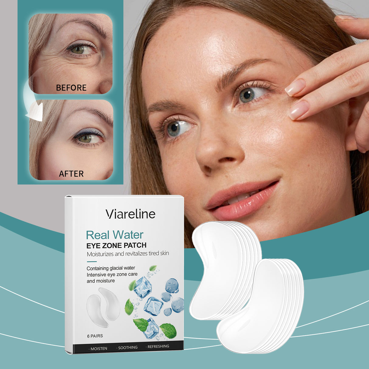 Hydrating Eye Mask Gently Moisturizes And Hydrates To Improve Eye Skin Nourishing And Repairing Eye Mask