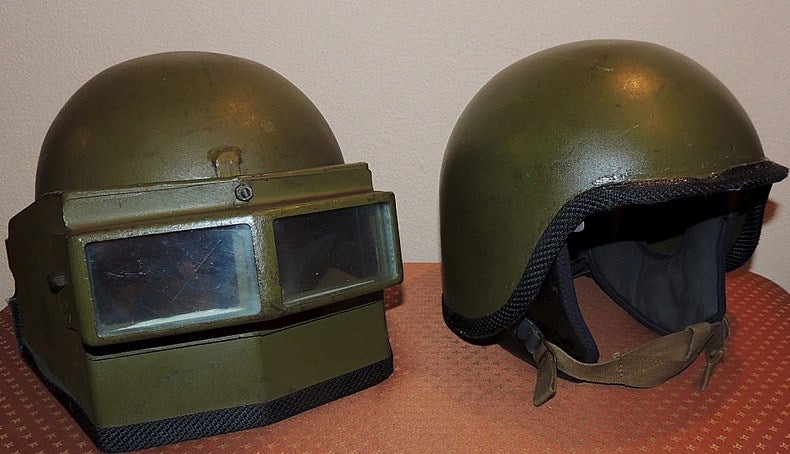 Cold War - era EVI Soviet/Russian Special Forces Vityaz - S Helmet, Class 6 Helmet, featured in *Escape from Tarkov* - V.I.P Digital Presence