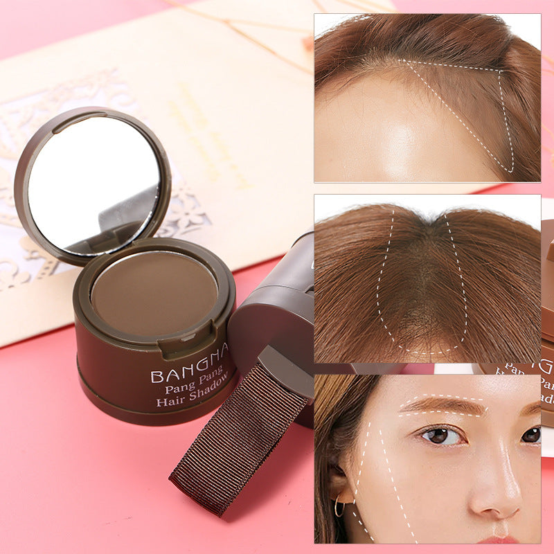 Hairline Shadow Powder Natural Instant Hairline Filling Repair Hair Tool Unisex Hair Fluffy Powder Bald Coverage - V.I.P Digital Presence