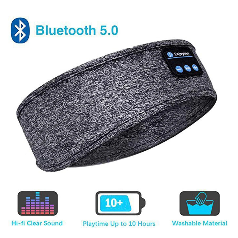 Bluetooth Music Sleep Eye Mask Headband Bluetooth Sports Headband Call Headband Yoga Headband - V.I.P Digital Presence