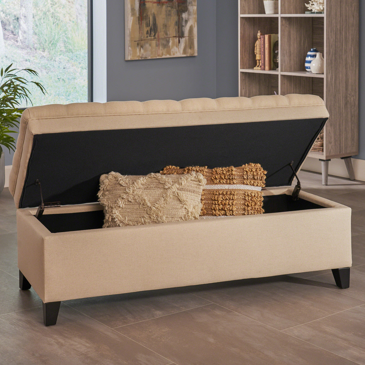 JULIANA STORAGE OTTOMAN - V.I.P Digital Presence