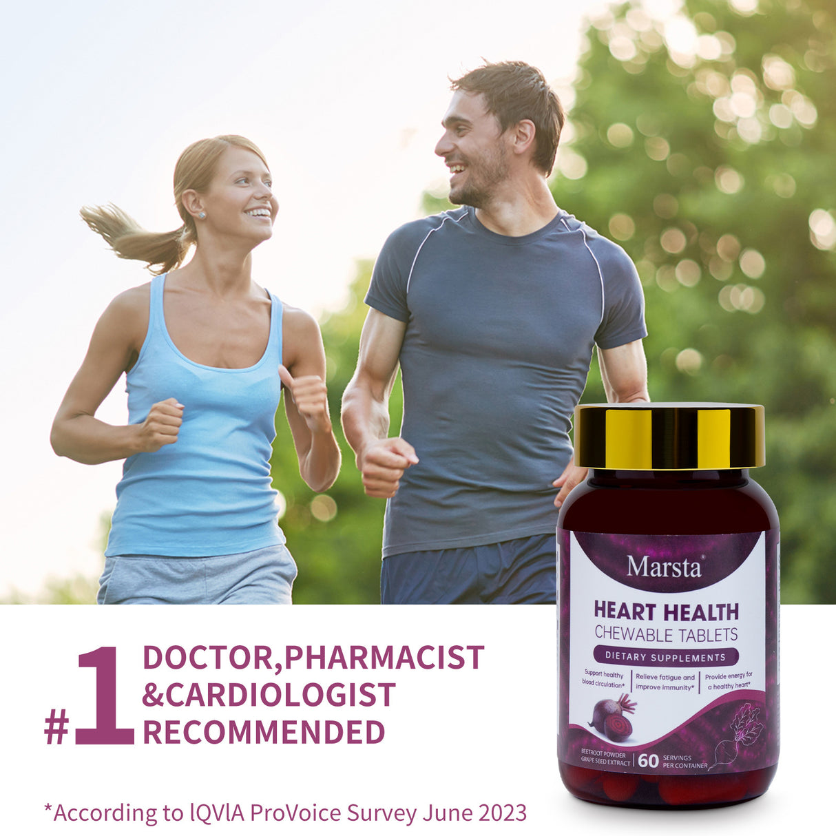 Heart Health Beetroot Chewing Tablets - V.I.P Digital Presence