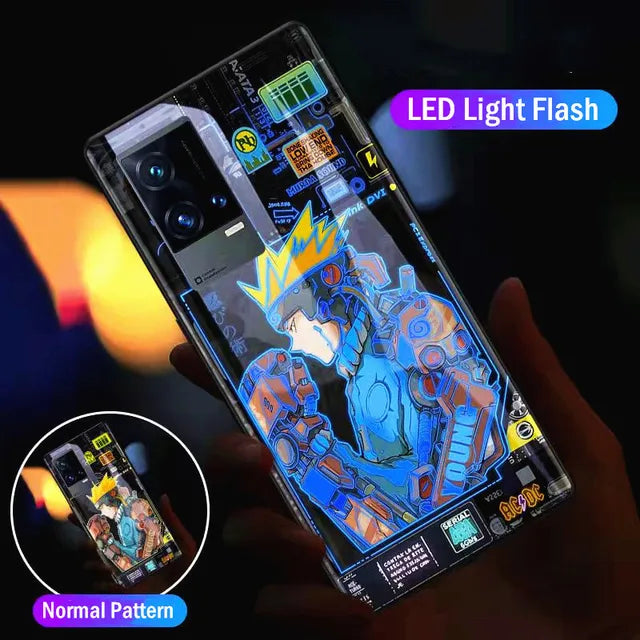 LED Flash Call Light Case For Samsung Galaxy S23 Ultra S22 21 Note 20 Ultra FE Selfie Light Cover for Samsung S21 S20 Plus Coque - V.I.P Digital Presence