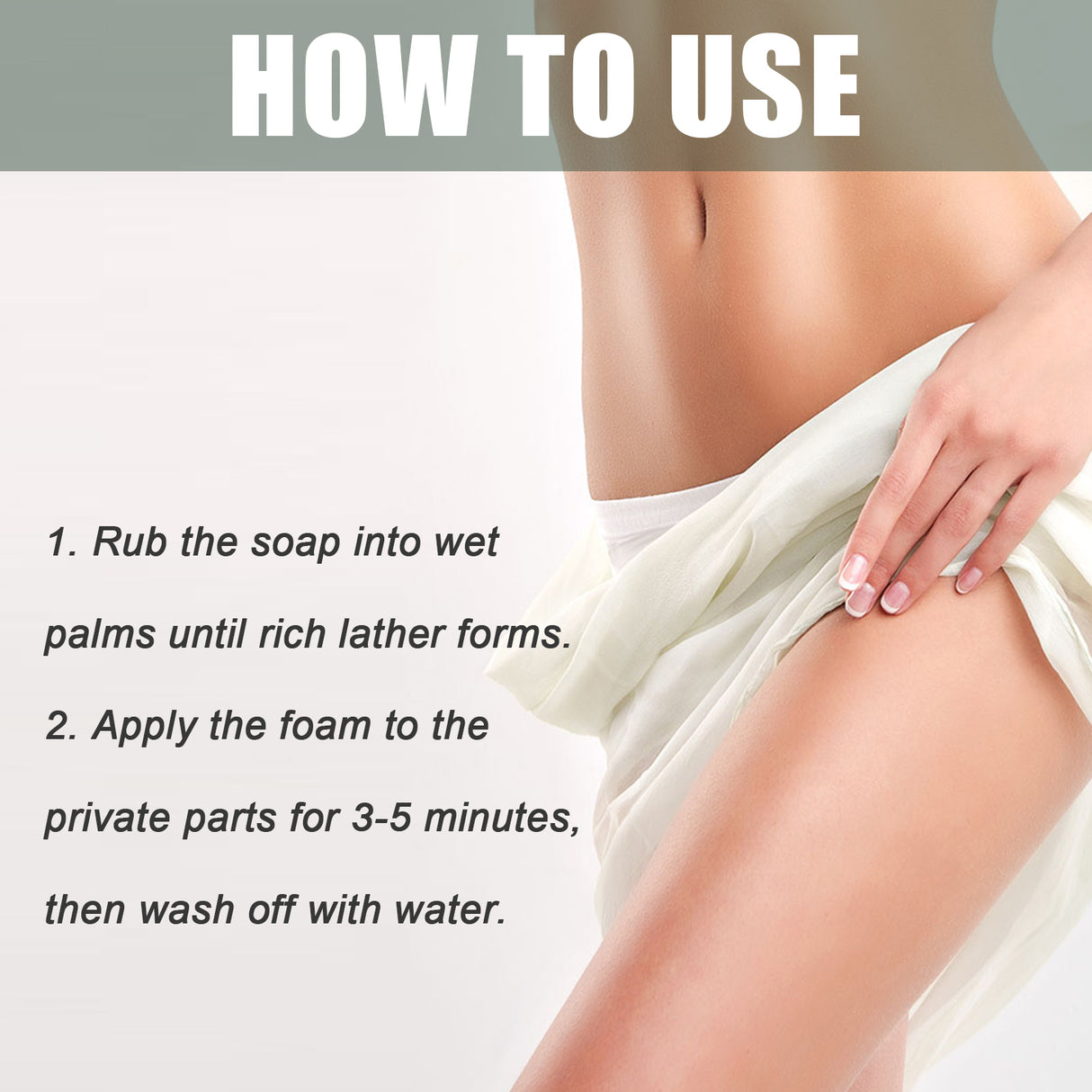 Soap, Women's Body Gentle Deep Cleansing Moisturizing Firming Skin Deodorizing Bath Soap