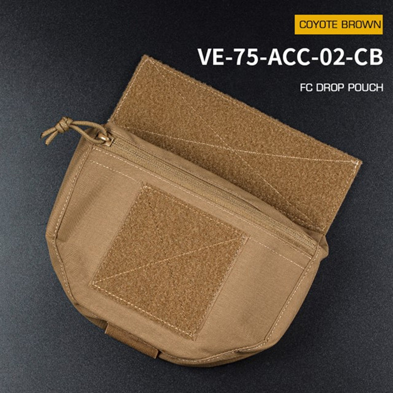 Tactical Hunting Vest with Drop Pouch, for Airsoft & CS, Outdoor Sports - V.I.P Digital Presence