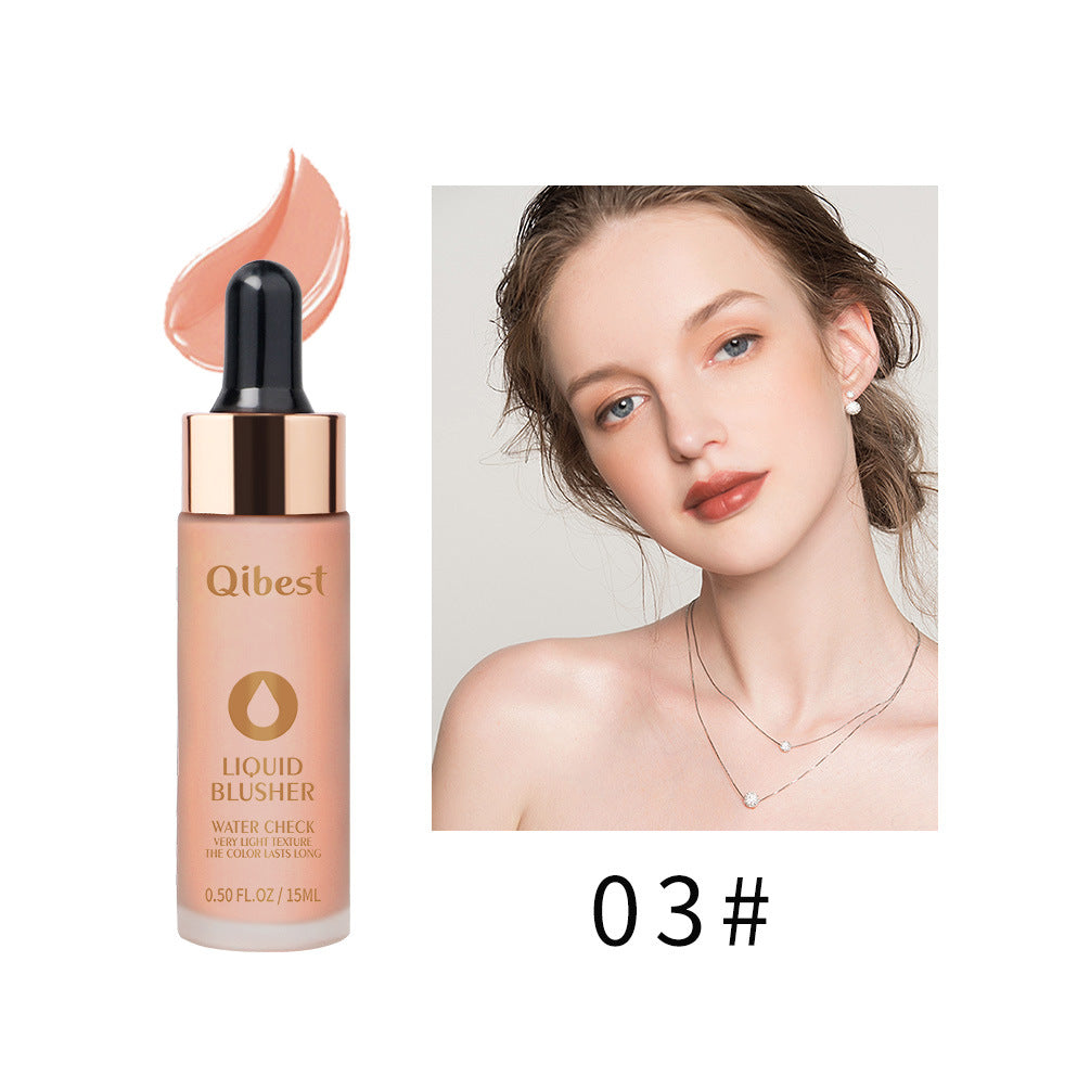 QIBEST Blush Cream Nude Makeup Moisturizing Brighten Skin Color Natural Contouring Blush Powder Rouge Liquid Blush - V.I.P Digital Presence