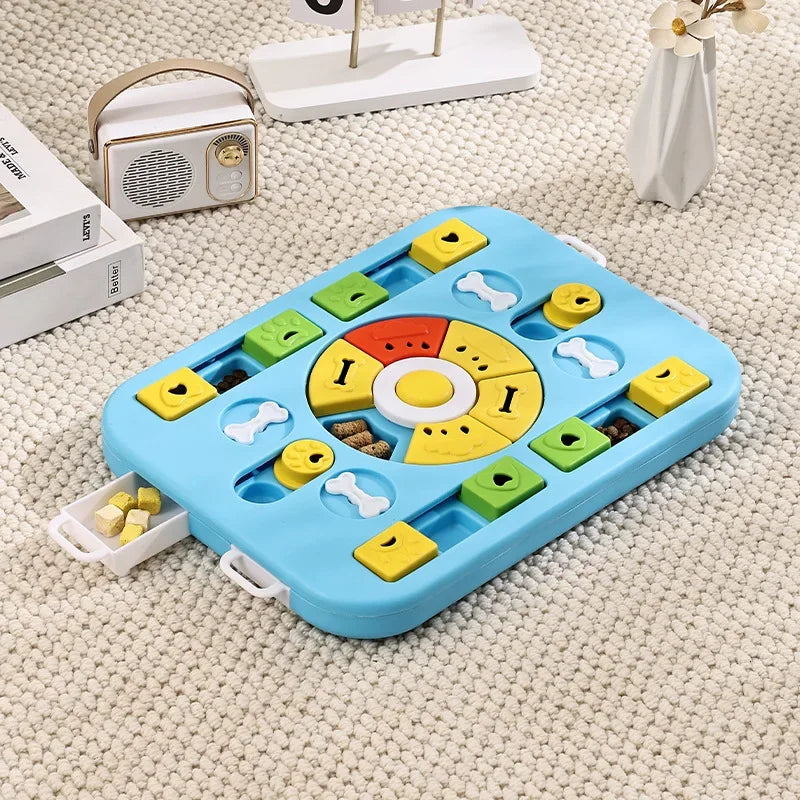 Dog Puzzle Toys Slow Feeder Interactive Increase Puppy IQ Food Dispenser Slowly Eating NonSlip Bowl Pet Cat Dogs Training Game - V.I.P Digital Presence