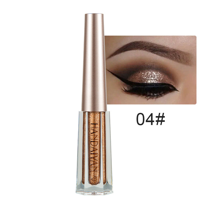 HANDAIYAN Diamond Pearl Liquid Eye Shadow 12 Colors Shining Bright Eye Shadow Liquid - V.I.P Digital Presence