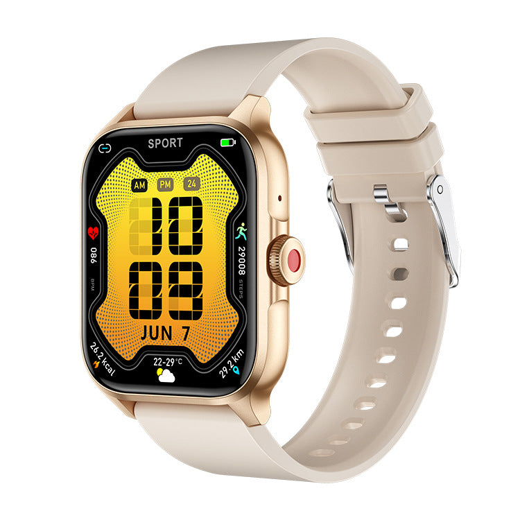 New QX15 smart watch Bluetooth call HD screen rotating button heart rate blood oxygen waterproof sports - V.I.P Digital Presence