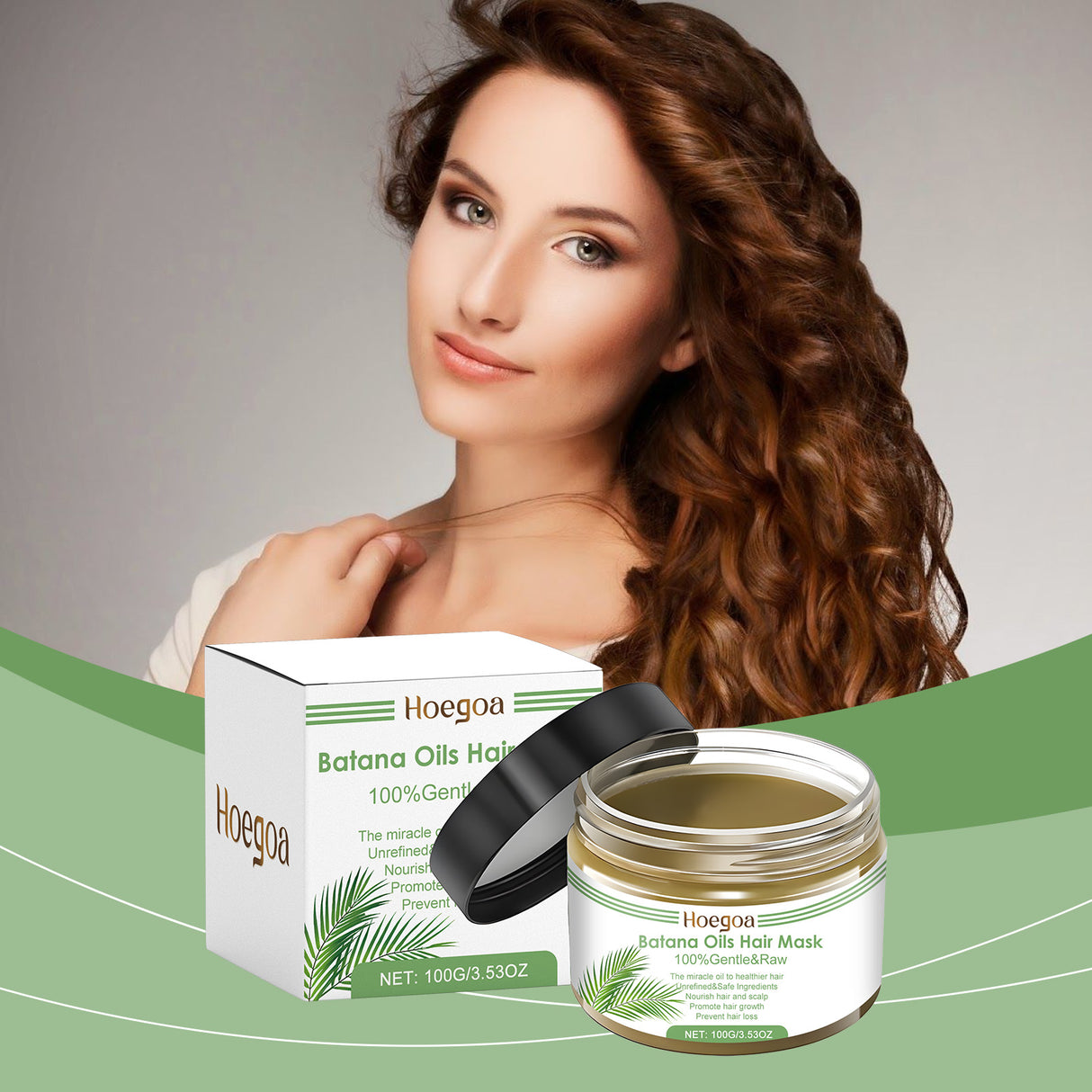 Batana Oil Hair Mask Improves Hair Quality Dry Hair, Moisturizing And Smoothing Hair Care Hair Mask - V.I.P Digital Presence