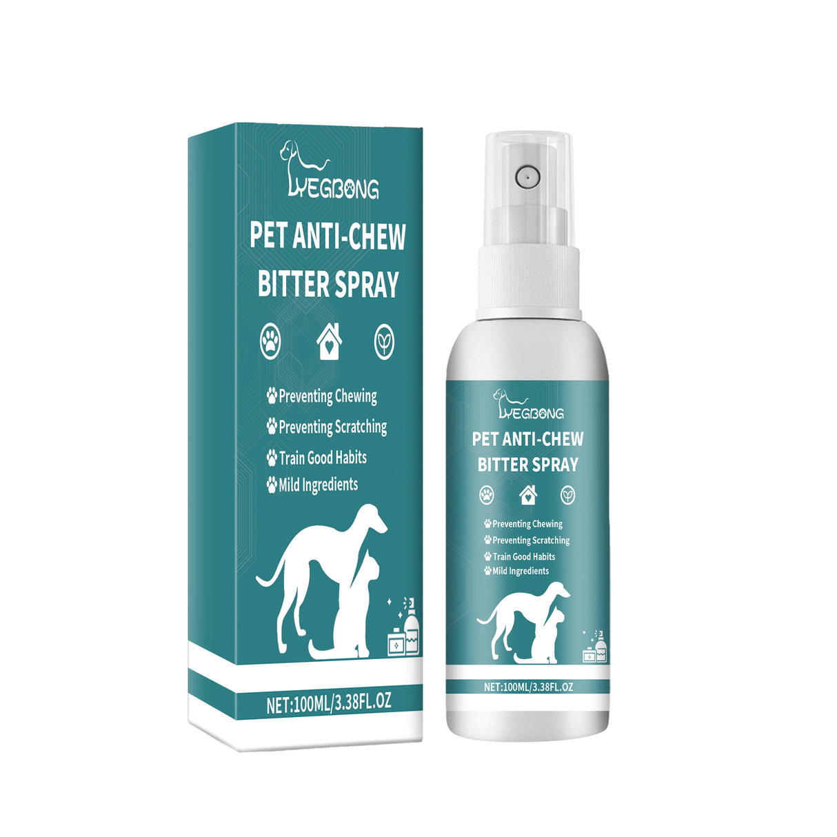 Corrective Chewing Spray For Pets, Anti-Cat/Dog Scratching Sofa Chewing Pet Behavior Modification Spray - V.I.P Digital Presence