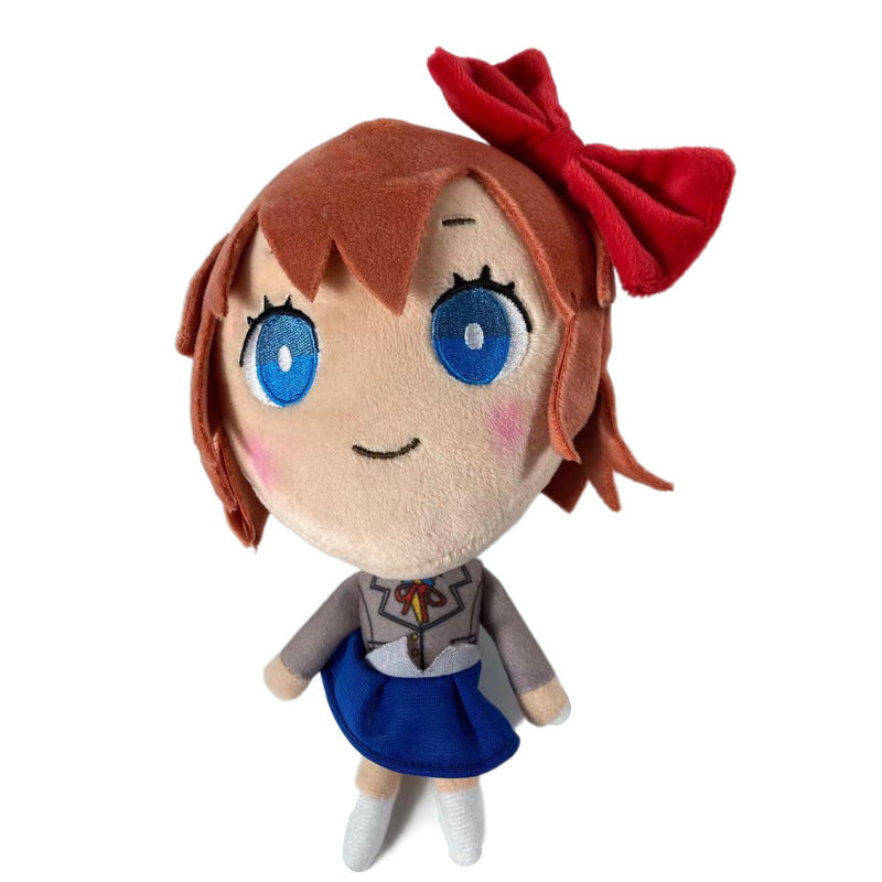 Heartbeat Literature Club Girl Doll Plush Toy - V.I.P Digital Presence