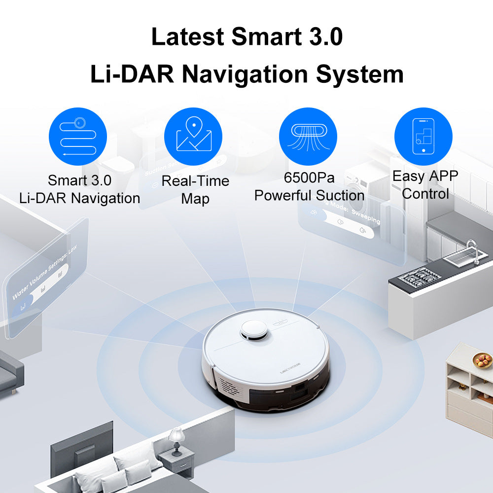 Vacuum cleaner intelligent and fully automatic dust collector three in one washing sweeping and mopping machine - V.I.P Digital Presence